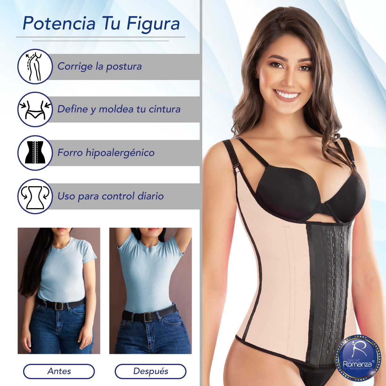 Secret Romanza, Fajas Colombianas Ref. 1020