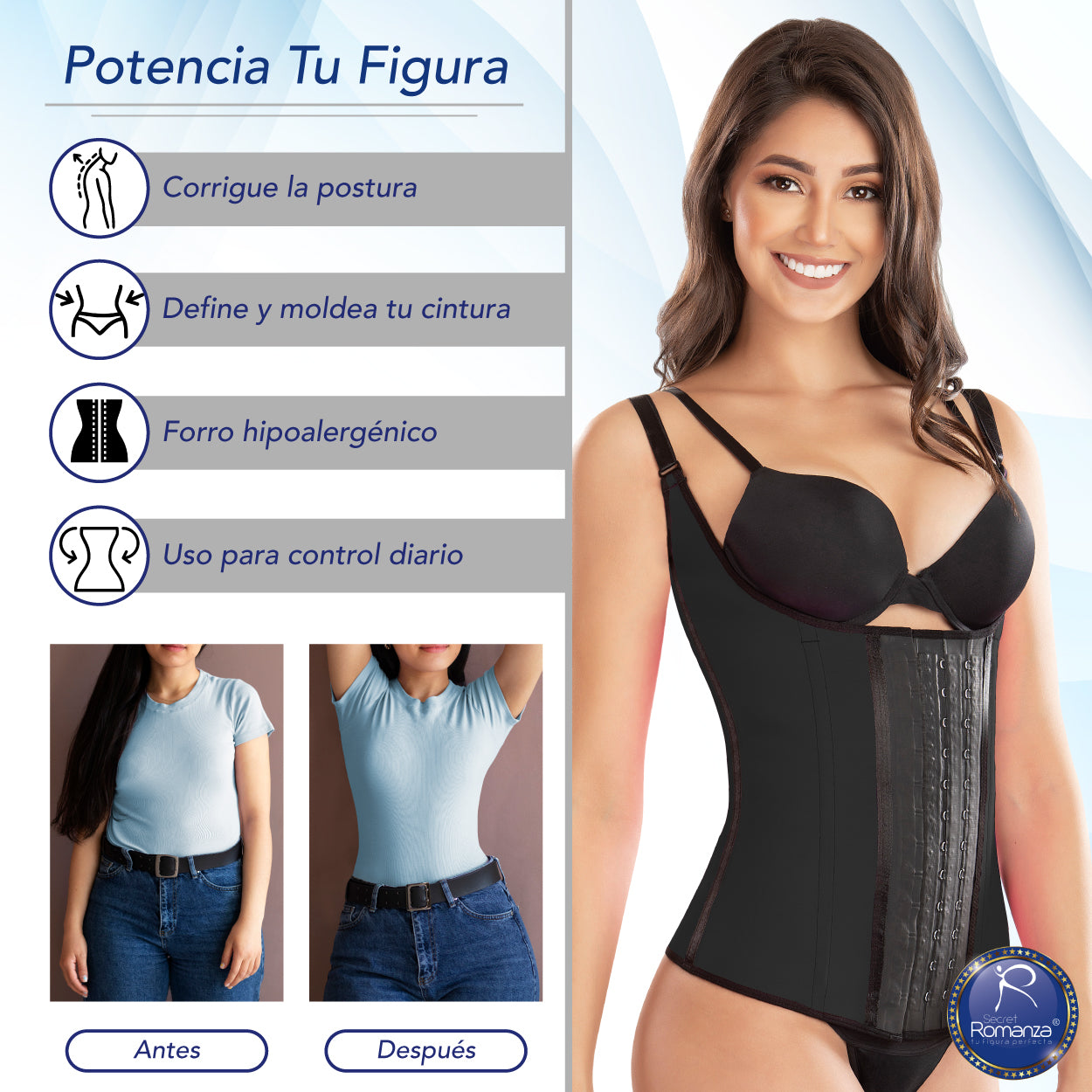 Secret Romanza, Fajas Colombianas Ref. 1020