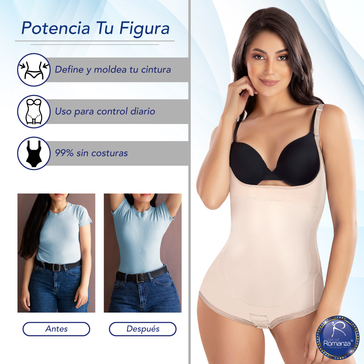 Secret Romanza, Fajas Colombianas. Ref. 116