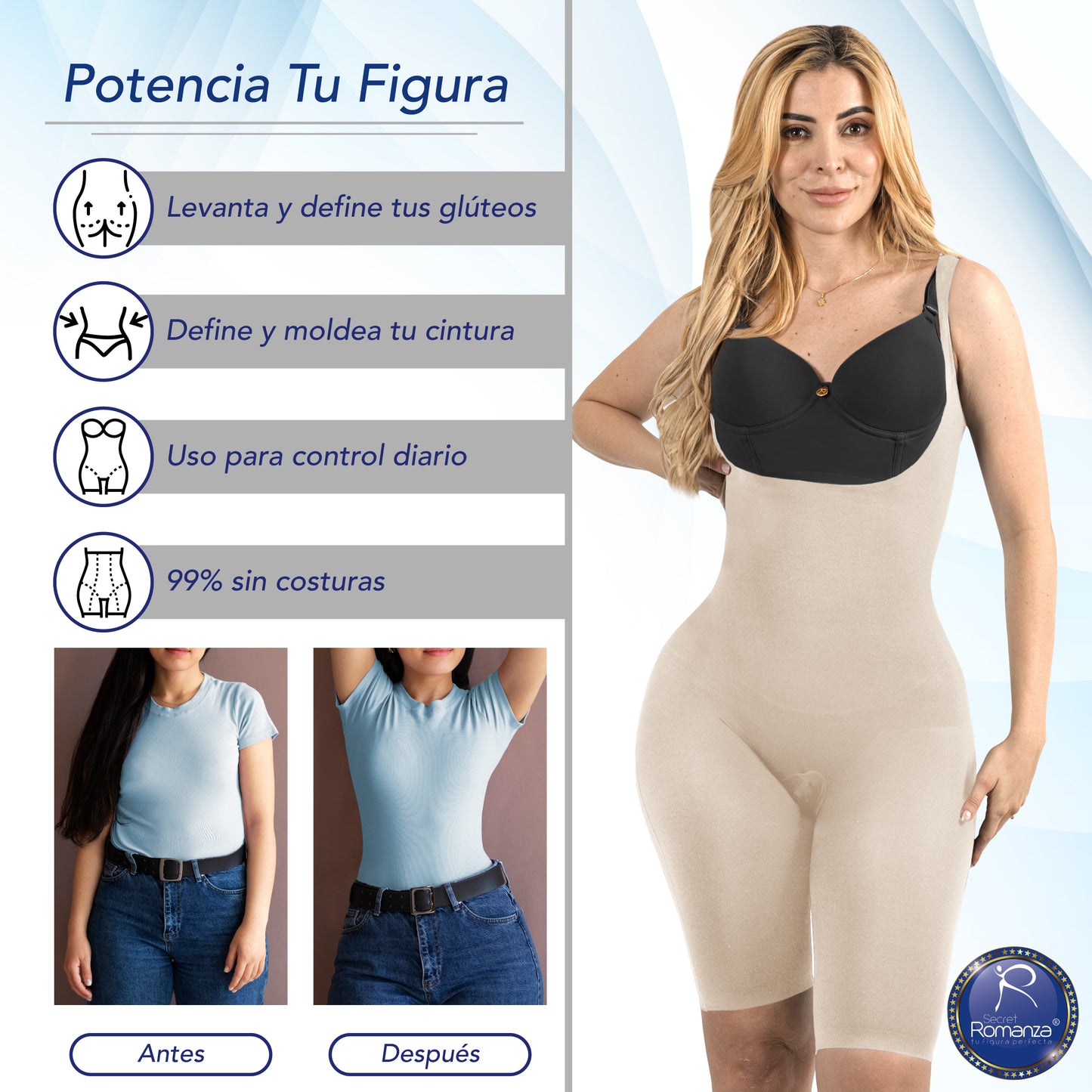 Secret Romanza, Fajas Colombianas. Ref 2020
