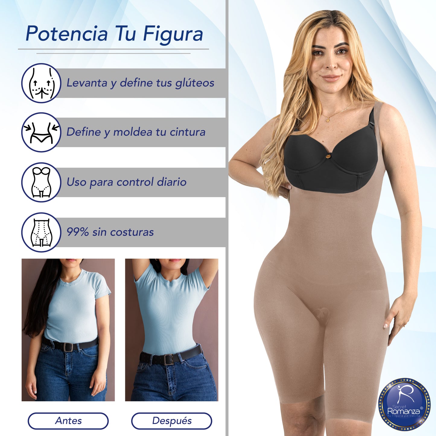 Secret Romanza, Fajas Colombianas. Ref 2020