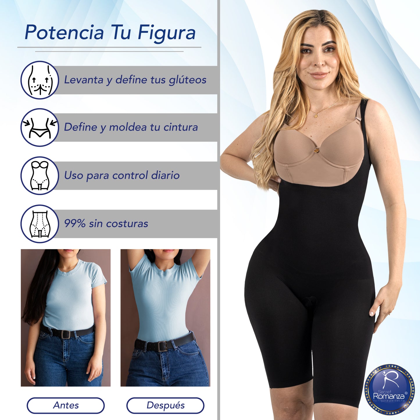 Secret Romanza, Fajas Colombianas. Ref 2020