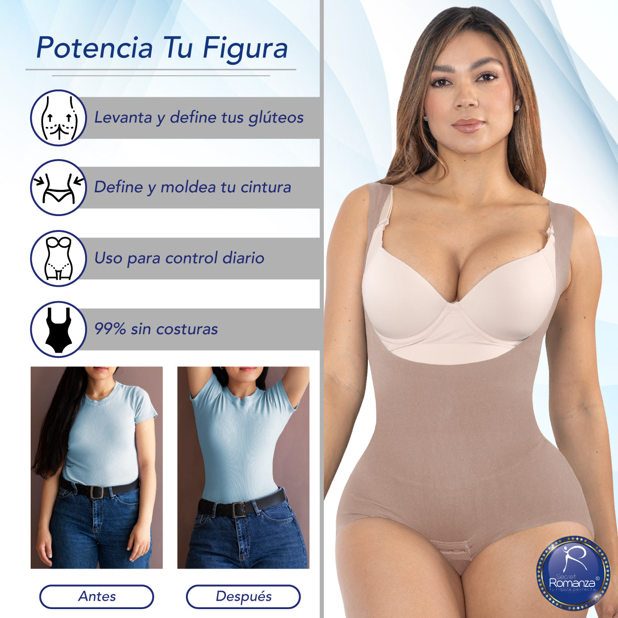 Secret Romanza, Fajas Colombianas. Ref. 2023