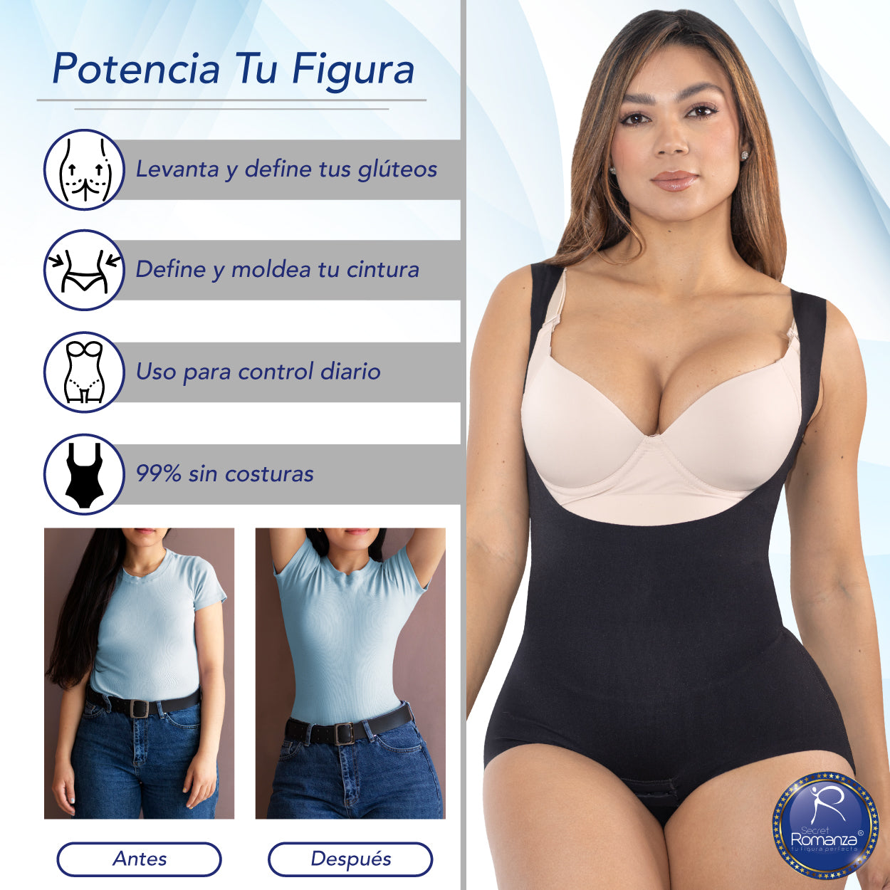 Secret Romanza, Fajas Colombianas. Ref. 2023