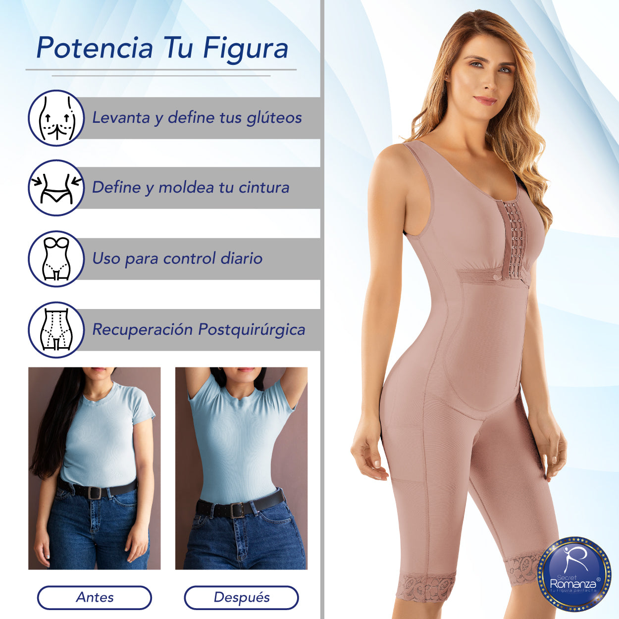 Secret Romanza, Fajas Colombianas Ref. 3062