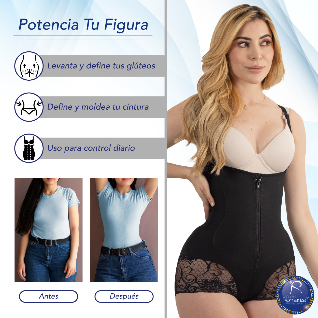 Secret Romanza, Fajas Colombianas Ref. 3073