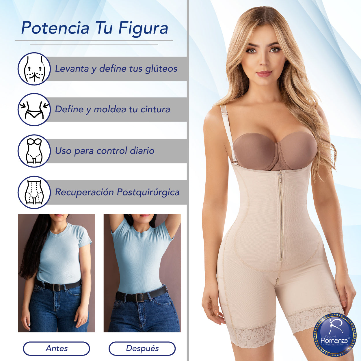 Secret Romanza, Fajas Colombianas Ref. 3088