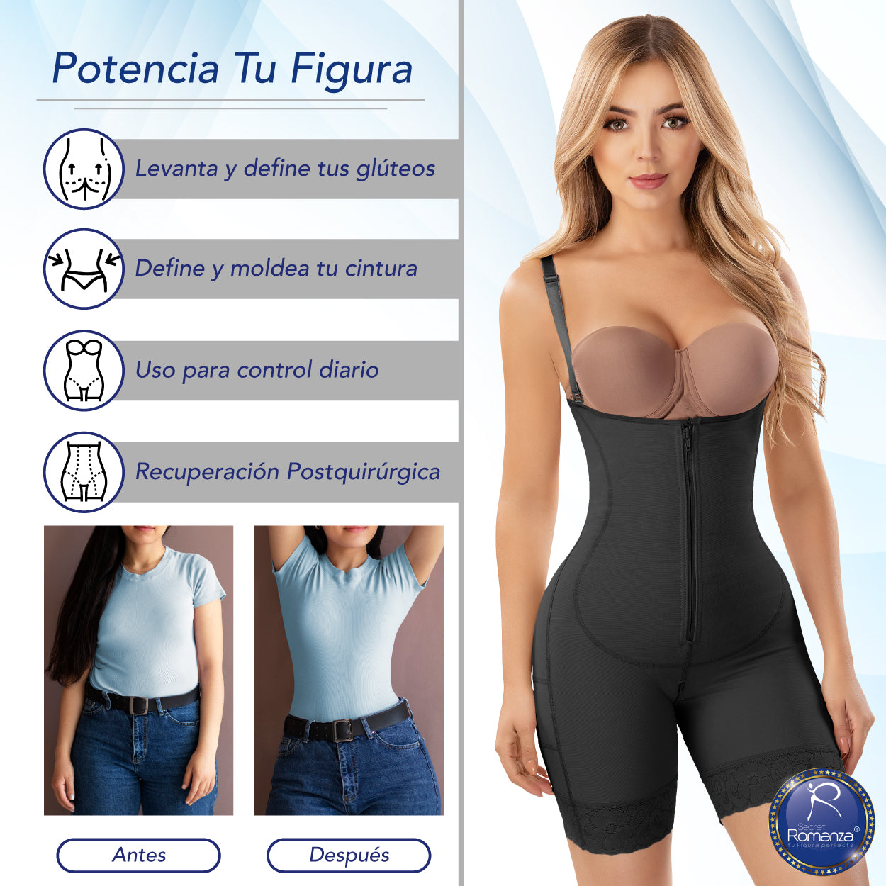 Secret Romanza, Fajas Colombianas Ref. 3088