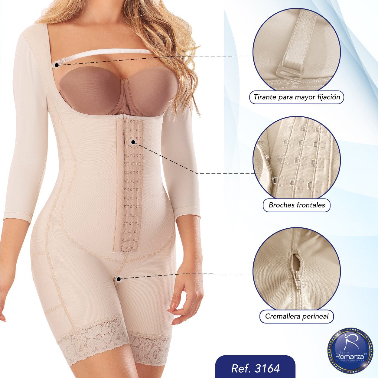 Secret Romanza, Fajas Colombianas. Ref. 3164