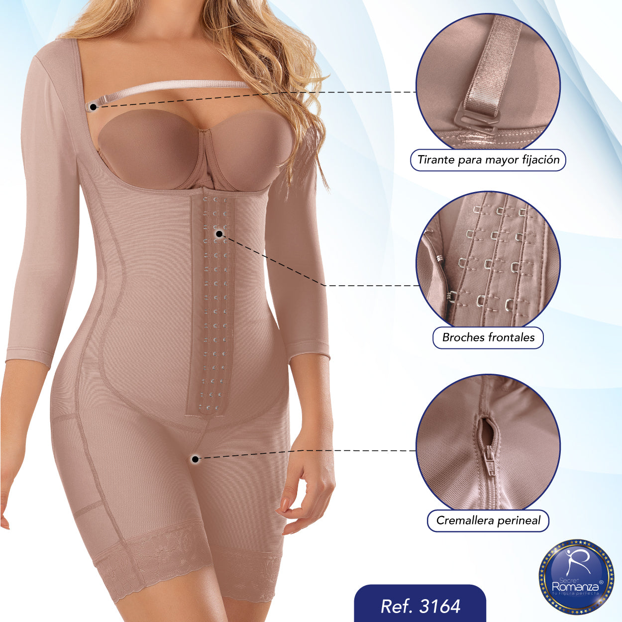 Secret Romanza, Fajas Colombianas. Ref. 3164