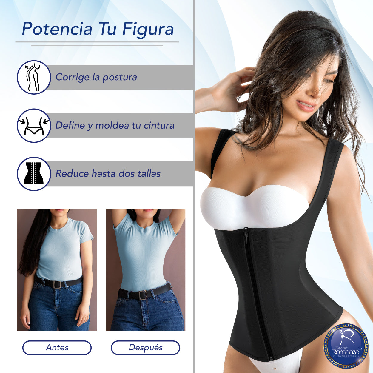 Secret Romanza, Fajas Colombianas. Ref. 3301