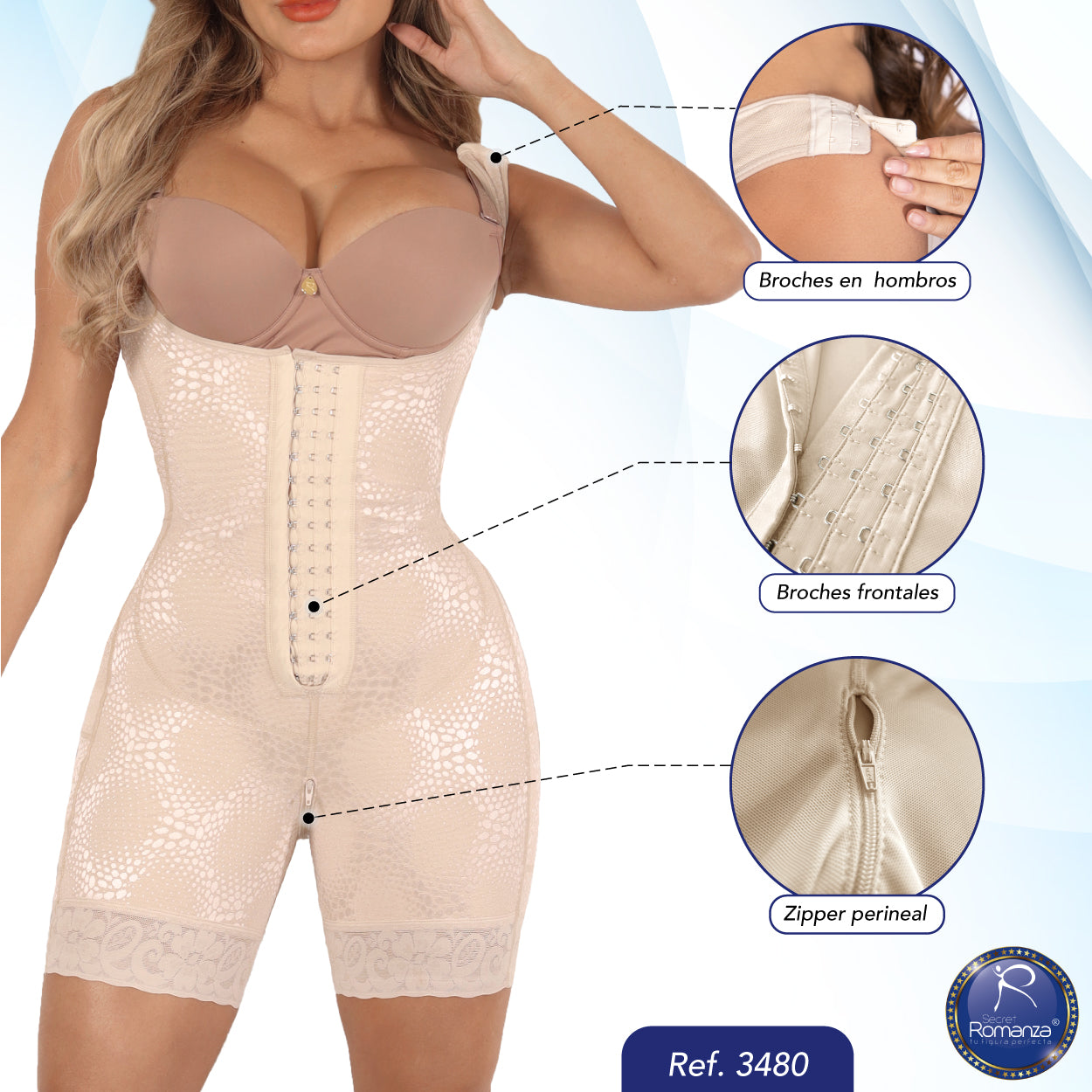 Secret Romanza, Fajas Colombianas. Ref. 3480