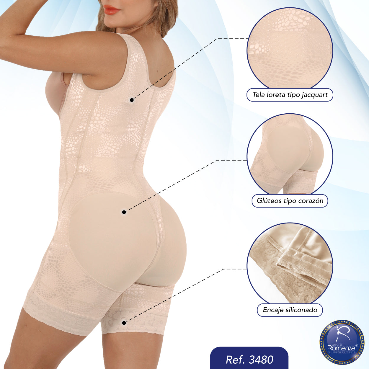 Secret Romanza, Fajas Colombianas. Ref. 3480