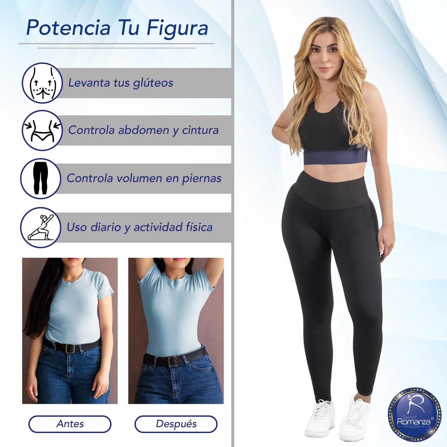 Secret Romanza, Fajas Colombianas. Ref 7005