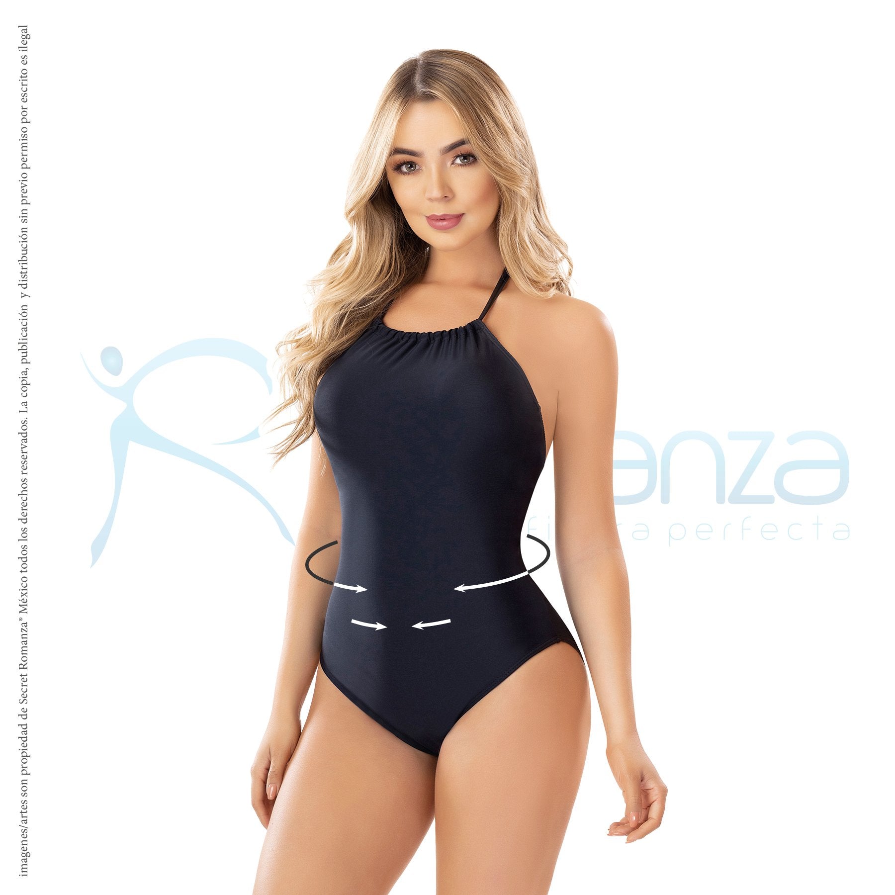 Drapeado Traje De Baño Con Control De Abdomen Abdomen Vestidos De