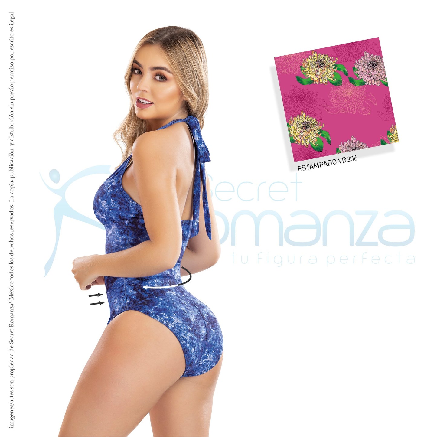 Mod. 8104E Vestido de baño con control