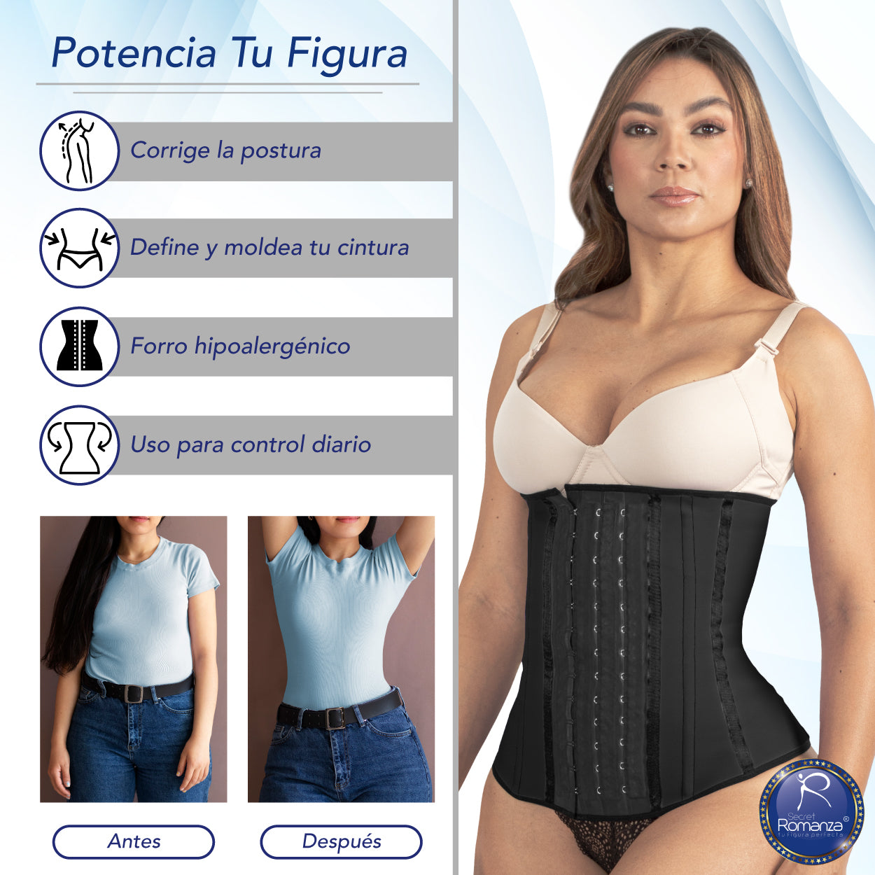 Secret Romanza, Fajas Colombianas Ref. 1025