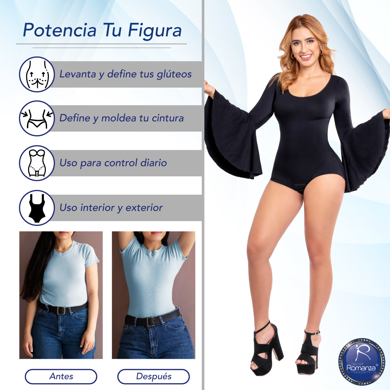 Secret Romanza, Fajas Colombianas Ref. 2504
