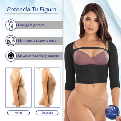 Mod. 3087 Corrector de postura con mangas