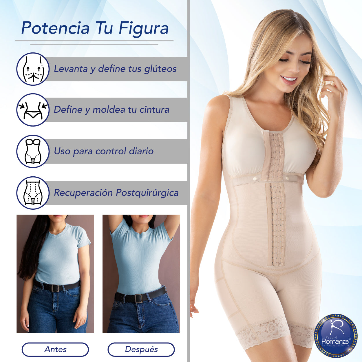 Secret Romanza, Fajas Colombianas Ref. 3216