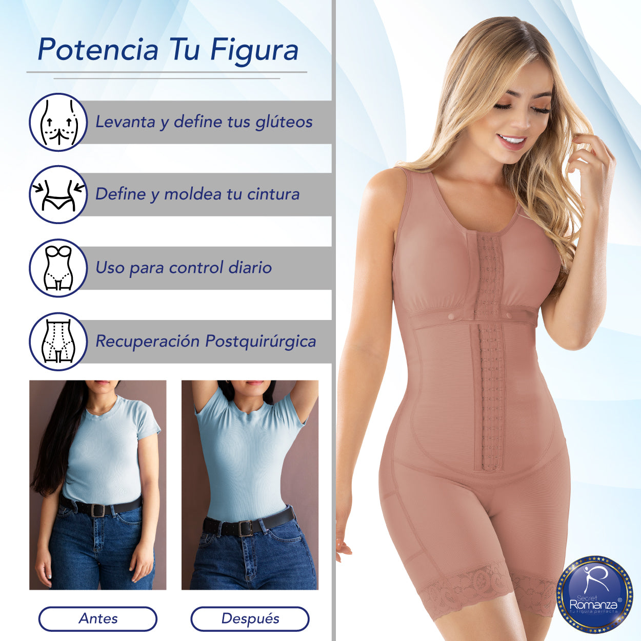 Secret Romanza, Fajas Colombianas Ref. 3216