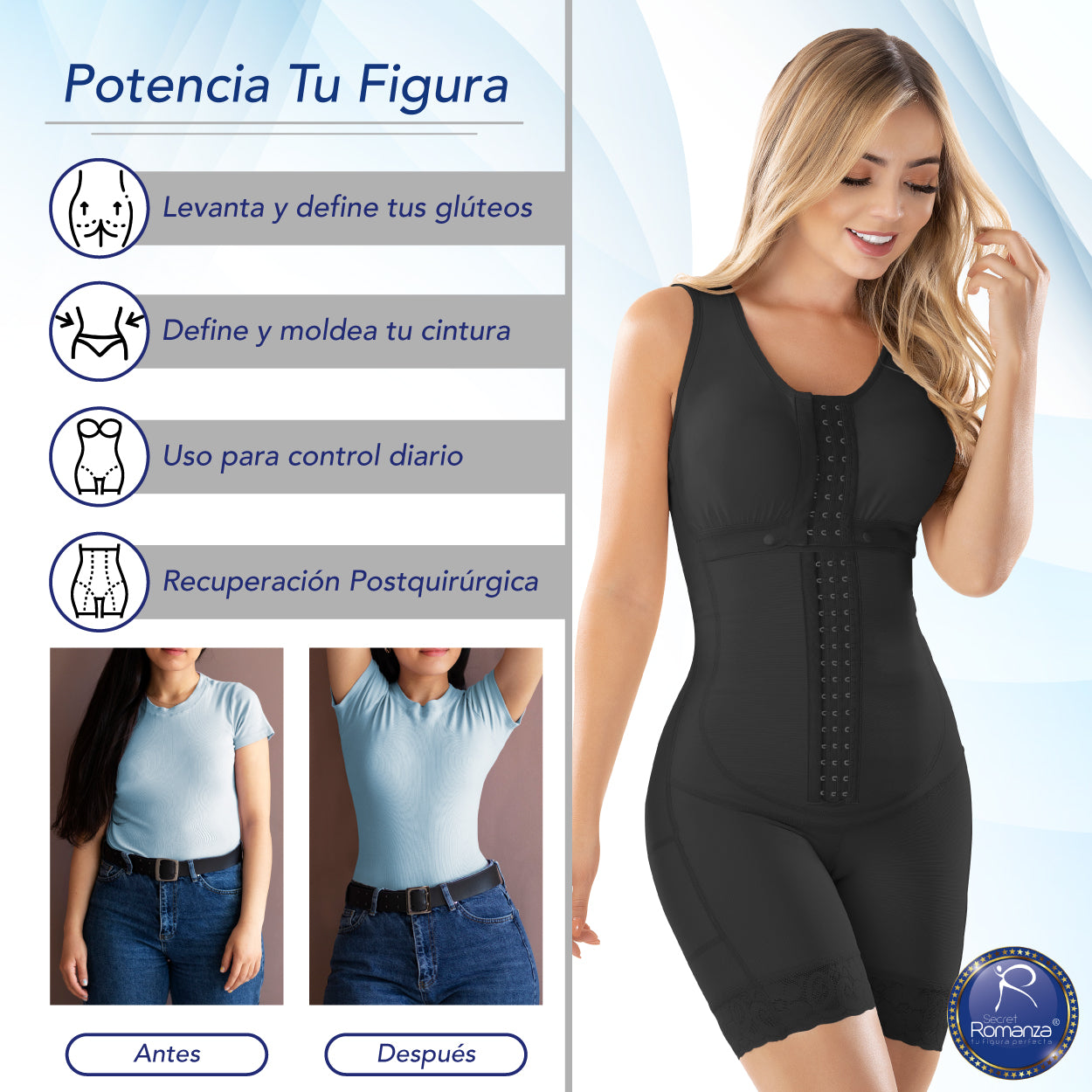 Secret Romanza, Fajas Colombianas Ref. 3216