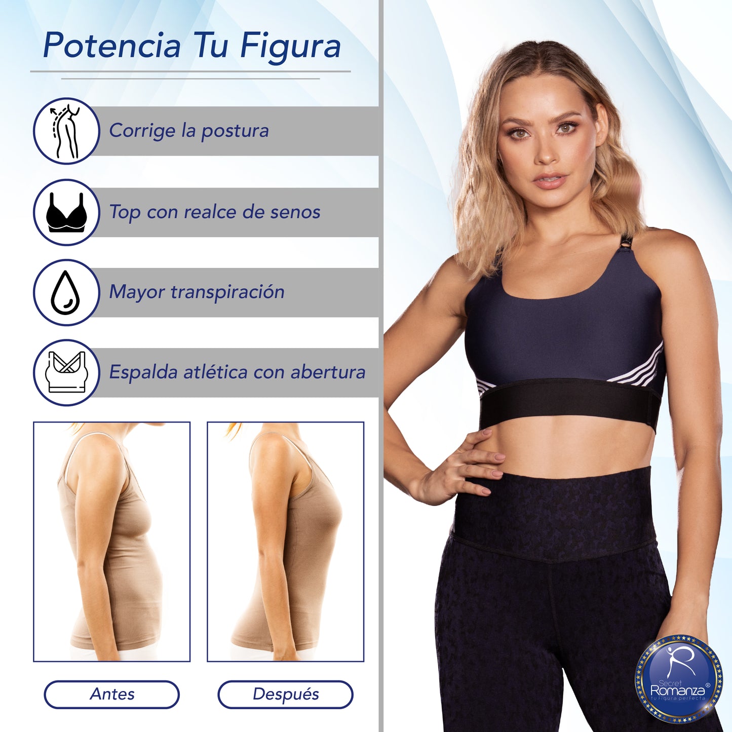 Secret Romanza, Fajas Colombianas. Ref. 6018