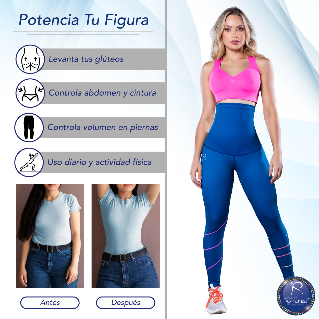 Secret Romanza, Fajas Colombianas Ref. 7061E