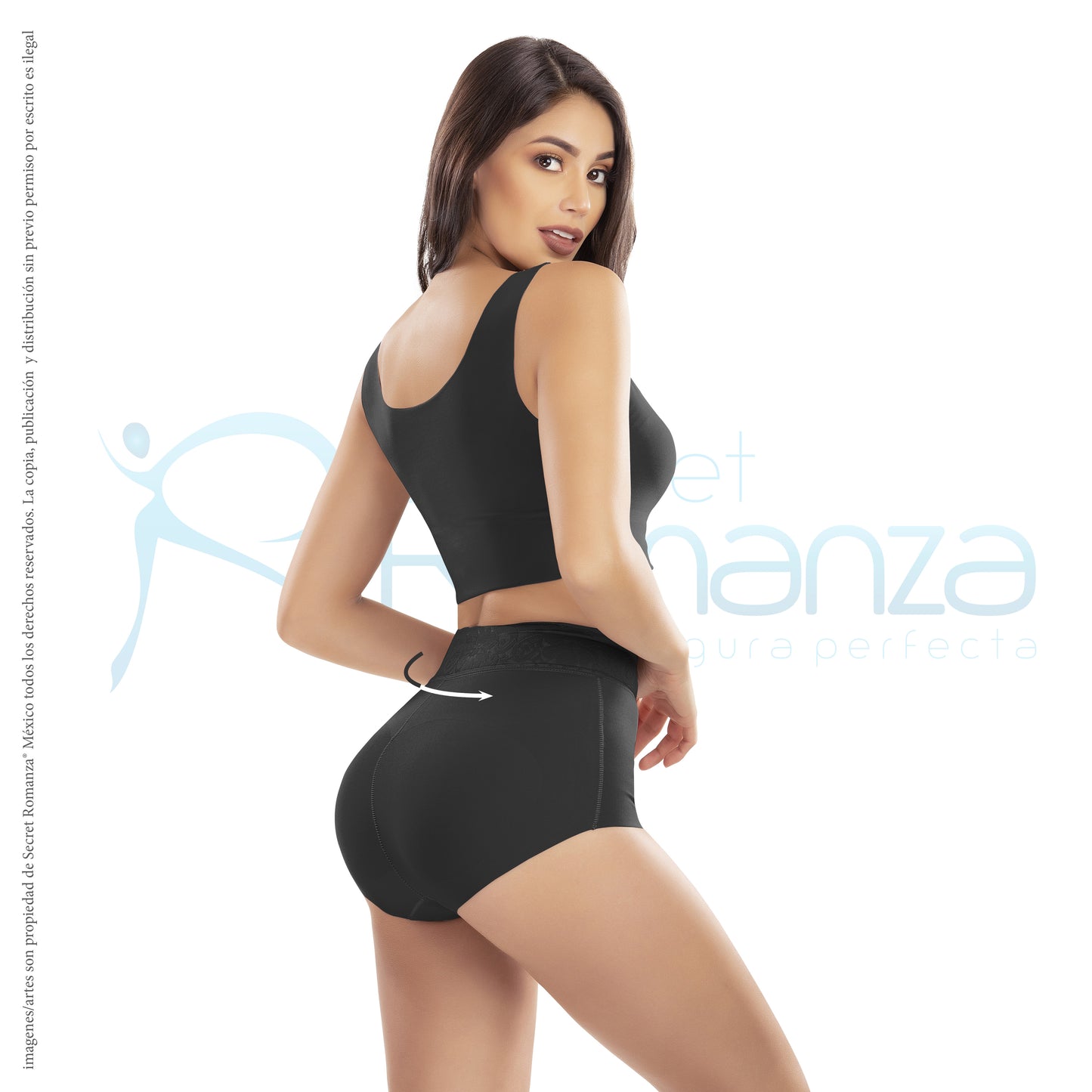 Mod. 2036 Panty a la cintura levanta cola