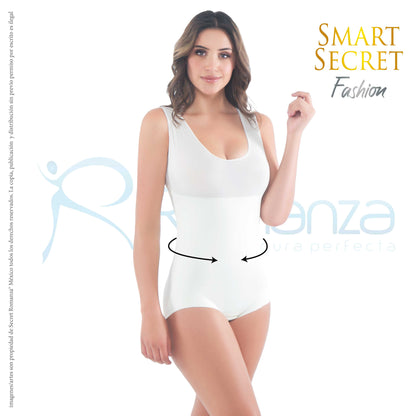 Mod. 2508 Body exterior escote redondo sin mangas