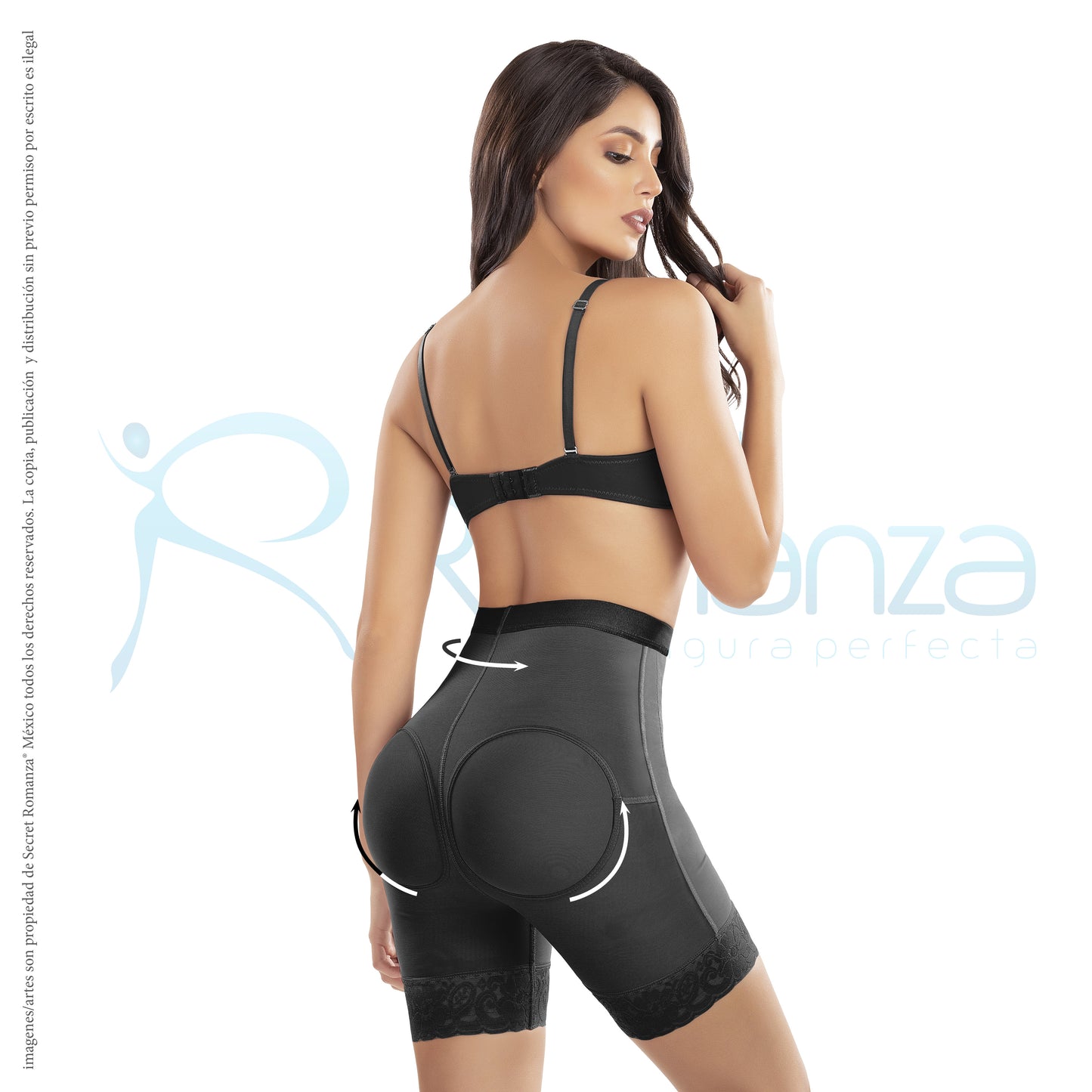 Mod. 3091 Short saca glúteo en powernet