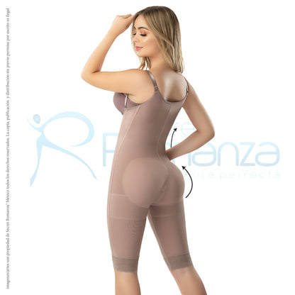 Mod. 3173 Senos libres a la rodilla con broches